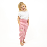 Rostoucí tepláky Mono Pink; Barva: růžová; Velikost: 110