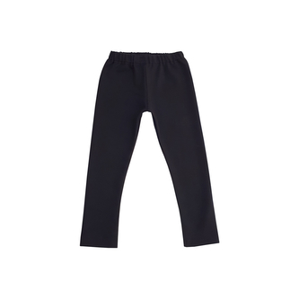 Dětské legíny jednobarevné; Barva: černá; Velikost: 128