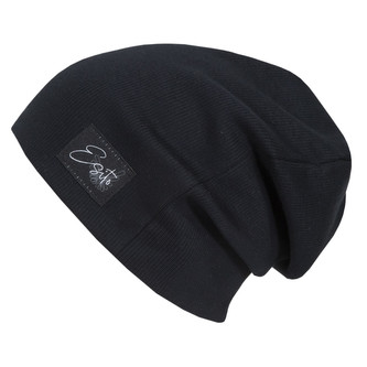 Žebrovaná čepice spadená Color Black; Barva: černá; Velikost: 42