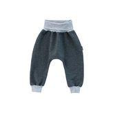 Dětské tepláky jednobarevné vel. 56 až 68; Barva: šedá; Velikost: 62