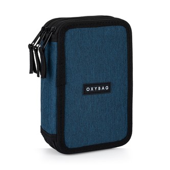 Oxybag Penál 3 p. prázdný UNICOLOR blue