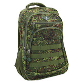 Batoh OR&MI dvoukomorový (zelený / hnědý maskáč)