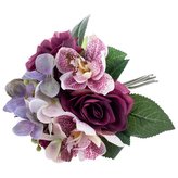 Umělá růže - keřík, 24/144