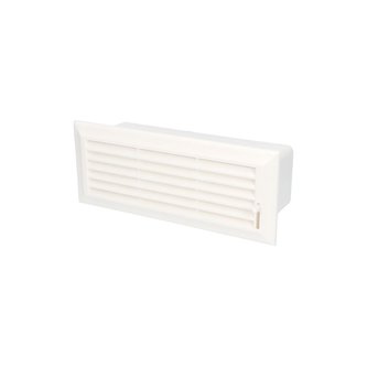 Mřížka potrubí VENTS 872 - 60x204mm PVC s klapkou