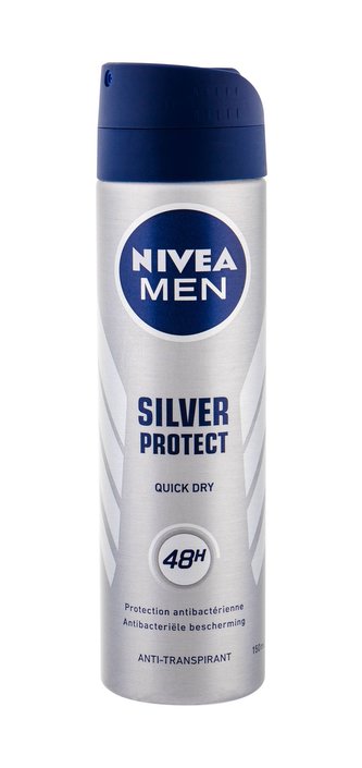 Nivea Antiperspirant ve spreji pro muže Silver Protect Dynamic Power 150 ml man