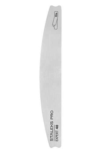 STALEKS Kovové držadlo na jednorázové pilníky na nehty Expert 40 (Crescent Metal Nail File Base) unisex