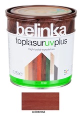 Belinka Toplasur UV plus 0,75l 18 Červená