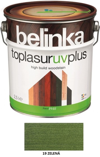 Belinka Toplasur UV plus 2,5l 19 Zelená