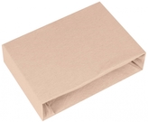 Dětské prostěradlo do postýlky jersey 120x60 cm, cappuccino; 120x60