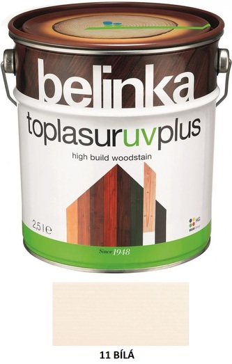 Belinka Toplasur UV plus 2,5l 11 Bílá