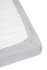 Dětské prostěradlo do postýlky jersey 120x60 cm, lososové; 120x60