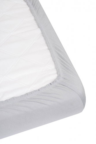 Dětské prostěradlo do postýlky jersey 120x60 cm, lososové; 120x60