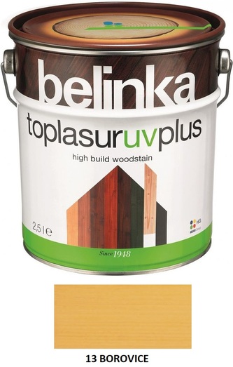 Belinka Toplasur UV plus 2,5l 13 Borovice