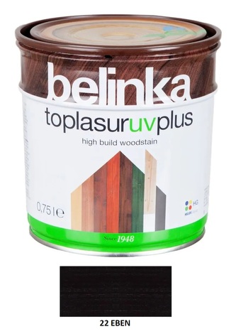 Belinka Toplasur UV plus 0,75l 22 Eben