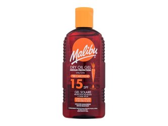 Malibu Dry Oil Gel Opalovací přípravek na tělo With Carotene 200 ml SPF15 unisex