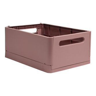 Exacompta Smart case - skládací úložný box, recyklovaný PP, MAXI, strarorůžový