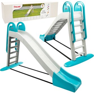 Zjeżdżalnia duża biało-zielona 243cm