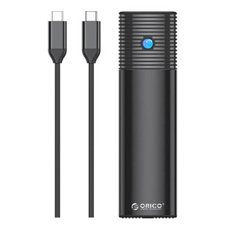 Externí kryt M.2 NVMe, Orico PWM2-G2-BK-EP, USB-C, 10Gb/s (černý)