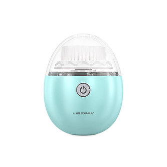 Vibrující kartáček na čištění obličeje Liberex Egg (zelený)