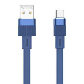 Kabel USB-C Remax Flushing, 2,4 A, 1 m (modrý)