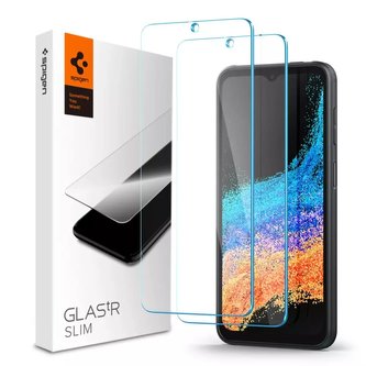Spigen Glas.tR Slim 2-balení tvrzeného skla pro Samsung Galaxy Xcover 6 Pro