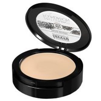 Lavera Pudrový make-up 2v1 (2in1 Compact Foundation) 10 g Pudrový make-up 2v1 (2in1 Compact Foundation) 10 g - Odstín 01 slonová kost woman