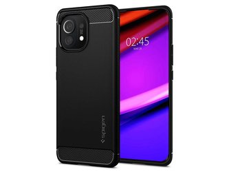 Spigen Etui pro telefon Rugged Armor pro Xiaomi Mi 11 Matte Black