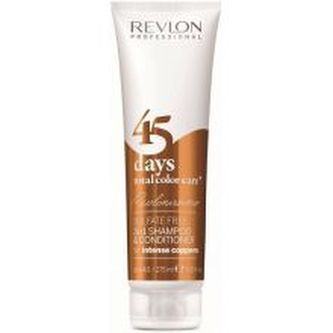 Revlon Professional Šampon a kondicionér pro intenzivní měděné odstíny 45 days total color care (Shampoo&Conditioner Intense Coppers) 275 ml woman
