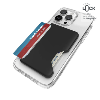 Speck ClickLock Wallet For MagSafe - MagSafe magnetická peněženka (černá)