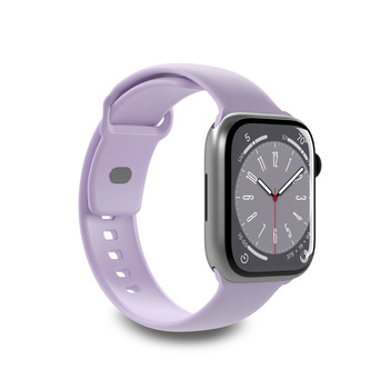 PURO ICON - Elastický řemínek pro Apple Watch 38/40/41 mm (S/M a M/L) (Tech Lavender)