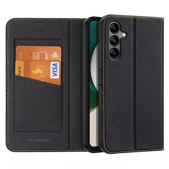 Dux Ducis Skin X2 pouzdro Samsung Galaxy A34 5G flip case stojánek na peněženku černý