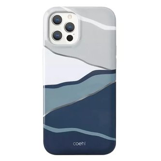 Pouzdro UNIQ Coehl Ciel pro iPhone 12 Pro Max 6,7" blue/twilight blue