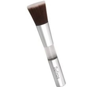 Sefiros Šikmý štětec na make-up Silver (Foundation Brush Angular) woman