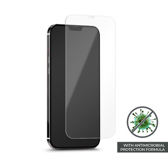 Antibakteriální ochranné tvrzené sklo PURO s antibakteriální ochranou pro iPhone 12 Pro Max Screen