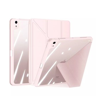 Dux Ducis Magi obal pro iPad Air (5. generace) / (4. generace) chytrý kryt se stojánkem a úložištěm pro Apple Pencil růžový