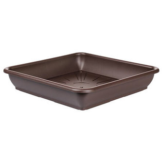 Quattro miska pod květináč hnědá délka 30 cm