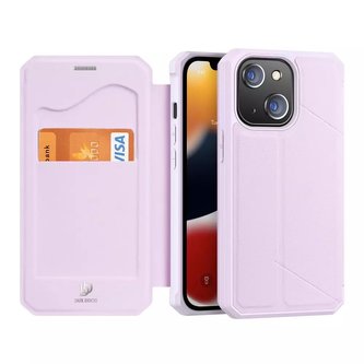 DUX DUCIS Skin X pouzdro flipový kryt pro iPhone 13 mini růžový