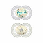 MAM Smoczek uspokajakący Original Night 6+ neutralny 2szt.