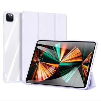 Dux Ducis Copa pouzdro pro iPad Pro 12,9'' 2021/2020/2018 chytrý kryt se stojánkem fialový