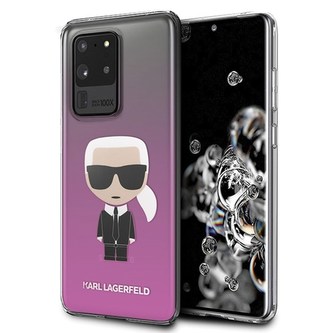 Karl Lagerfeld Ikonik - Samsung Galaxy S20 Ultra (růžový)