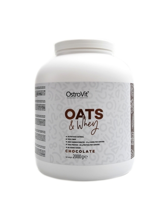 Ostrovit - Oats and whey 2000 g - čokoláda