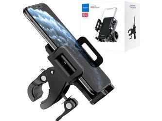 Rockový držák telefonu pro Scooter Bike Motocykl Scooter Bike Black