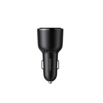 UGREEN CD239 nabíječka do auta, USB, 2x USB-C, PD, 69W (černá)