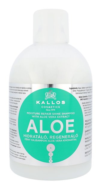 Kallos Obnovující šampon s Aloe Vera (Moisture Repair Shine Shampoo) 1000 ml unisex