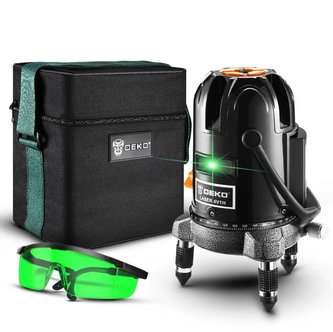 Laserová vodováha Deko Tools LL57GA