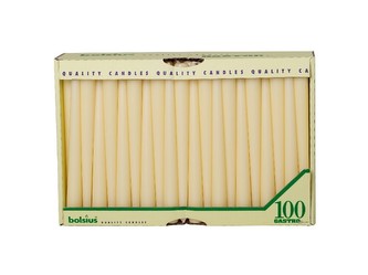 Bolsius Kónická 100ks 22x240 sl. kost svíčky RAL