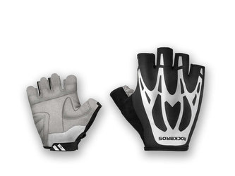 RockBros XL Bezprsté cyklistické rukavice S227BK-XL