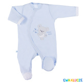 EWA 852519 NEWBORN Pajac niebieski 62