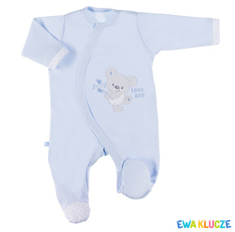 EWA 852519 NEWBORN Pajac niebieski 62