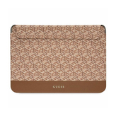 Guess GCube Stripes Computer Sleeve - pouzdro na 14" notebook (hnědé)